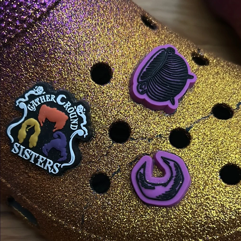 Crocs Glitter “Hocus Pocus” Clogs - Picture 3 of 7